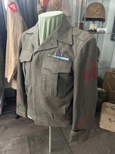 ID'd WIA Korean War USMC Uniform Ike Jacket Marine Military Korea WW2 picture