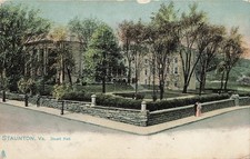 Stuart Hall Staunton VA 1908 Postcard Raphael Tuck Virginia Female Institute picture