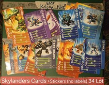 Activision Skylanders Adventure Giants Trading Card ONLY Lot 34 No Label Sticker picture