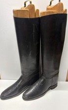 Vintage Late 1920's Military Dress Boots Goodyear Wingfoot Sole George M. Cole picture