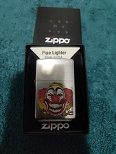 Vintage 2002 Evil Killer Clown Zippo Lighter 🤡 picture