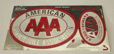 Vintage 1960s AAA Member Sticker Decal Sheet - NOS picture