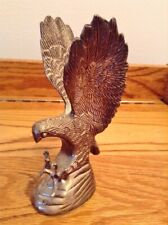 Vintage Hampshire Silverplated Eagle Sculpture with Original Sticker 5