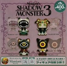 Maniani's SHADOW MONSTER3 All 4 types set (Gacha Gasha Complete) Capsule 424Y JP picture