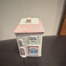 Lenox Spice Village Dill Spice Jar, Vintage 1989 Porcelain picture