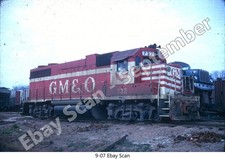 Original Slide-GM&O (Gulf Mobile & Ohio) EMD GP 38AC #732 (Red/White) picture