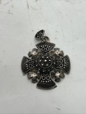 Jerusalem Cross Pendant Silver 925  picture