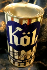 Old KOL FLAT TOP BEER CAN Tacoma, Washington Keglined picture