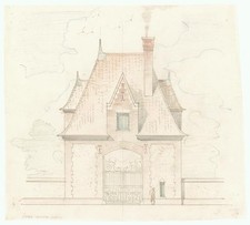 Photo:Asheville North Carolina Biltmore Gate Lodge George Vanderbilt 1895 picture