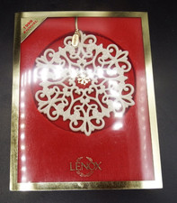 VTG Lenox 1999 Snowfantasies Ornament NEW in box picture
