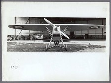DEWOITINE D.535 LARGE VINTAGE ORIGINAL MANUFACTURERS PHOTO AVION HISPANO SUIZA 1 picture