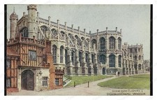Windsor St. George's Chapel Standard Postcard COPY RPPC picture