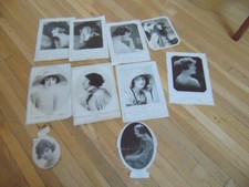 10 Antique actresses pictures- were soaked out of an album picture