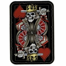 Miltacusa Suicide King Tactical Patch [Hook Fastener - 5.0 X 3.5 inch KP7 ] picture