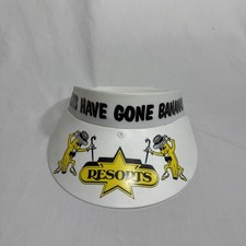 Vintage Gambling Casino Slots Have Gone Bananas Resorts Plastic Visor picture