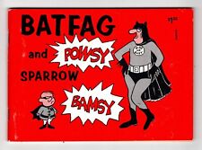Super Rare High Grade Forbud Books 1966 Batfag and Sparrow  by Grayson Smith picture