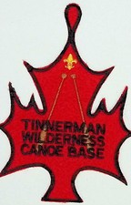 Tinnerman Wilderness Canoe Base Patch BLK picture
