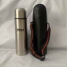 VTG Nikon Stainless steel hot/cold thermos carrying case Insulated Water Battle picture