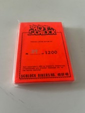HOT SCHLOCK BIKERS 1992 LTD. EDITION SET OF 40 TRADING CARDS 39/1200 Cards picture