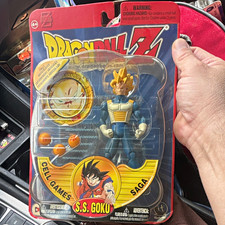 Irwin Toy Dragon Ball Z Cell Games Saga S.S. Goku Figure, Boxed MOC picture