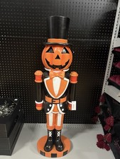 3.5ft Jack-O-Lantern Pumpkin Nutcracker Halloween 2026. RARE SOLD OUT EVERYWHERE picture