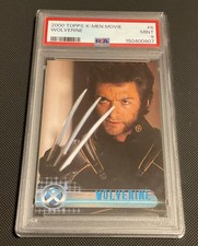2000 Topps X-men Wolverine #6 Hugh Jackman Rookie PSA 9 picture