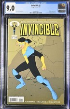 Invincible #1 CGC 9.0 WP 1st Printing 2003 picture