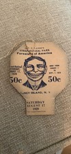 1929 Coney Island George C Tilyou’s Steeplechase Park Combination Badge .50 picture