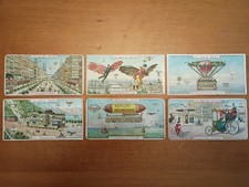 1897 Stollwerck Year 2000 Group 31 Rare Futuristic Antique Card Set picture
