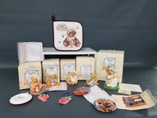 Lot Cherished Teddies Enesco NEW / OPEN BOX Figurine + Pins ETC picture