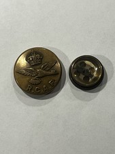Canadian WW2 RCAF Escape and Evasion Military Button Compass  picture