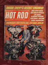 Rare HOT ROD Magazine December 1967 343 Inch Javelin Chevy Secret Engine picture