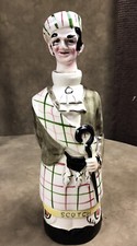 VINTAGE SCOTSMAN SCOTCH DECANTER W MUSIC BOX FIGURAL picture