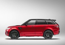 1/64 Scale Red Range Rover Sport Diecast Model, Alloy Collectible Car picture