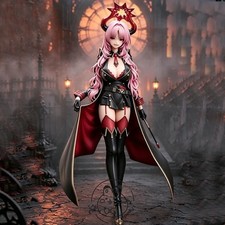 26.5cm Anime Azur Lane Little Devil Sister Action Figure Collectible Model Toy picture
