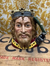 ROYAL DOULTON 'KING ARTHUR' LARGE CHARACTER JUG D7055 1996 LTD. TO 1500 With COA picture