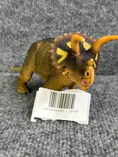 Safari Ltd Triceratops Dinosaur Figure 2018 Brown Collectible Prehistoric Toy picture