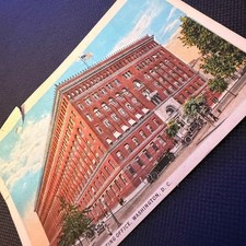 Vintage 1924 US Government Printing Office Washington DC Postcard Posted Fair picture