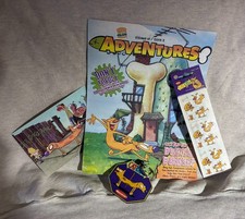 CatDog key chain burger king promo studio postcard stickers Nickelodeon 1998 picture