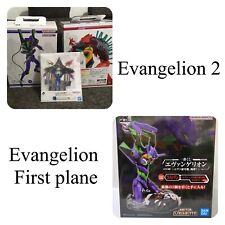 Evangelion 1 and 2 Ichiban Kuji Figure and Stand Set Of 4 Japan Animation New picture