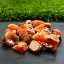 515 Ct Natural Mexican Fire Opal Rough Lot | Orange Fire Opal Specimens picture