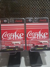Coca-Cola 1973 GMC Jimmy Sierra Diecast Car 1:64 Scale Red/White Chase&Regular  picture