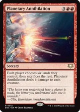 Planetary Annihilation [Edge of Eternities Commander] Magic MTG picture