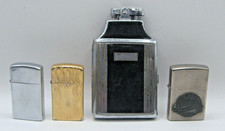 Zippo Ronson Lighter Vintage Lot Mastercase Slim 60th Anniversary Mixed lot of 4 picture