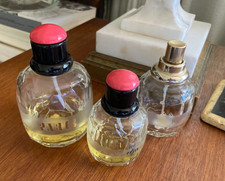 Vtg YSL Yves Saint Laurent Paris Collector Bottles Eau De Toilette Spray LOT ~ 3 picture