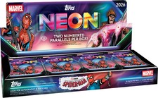2026 Topps Neon Marvel Hobby Box PRESALE SEALED NEW picture