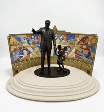 Disney Walt & Mickey Figurine 8.7 Inch Adventure World Disneyland Paris picture