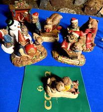 Vintage Tom Clark Gnome Christmas Lot of 7 picture