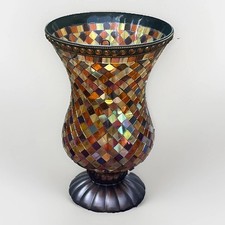 PartyLite GLOBAL FUSION Hurricane P8366 Candle Holder 12