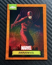 2024 Topps Chrome Marvel Daredevil Orange Refractor /25 ST50 picture